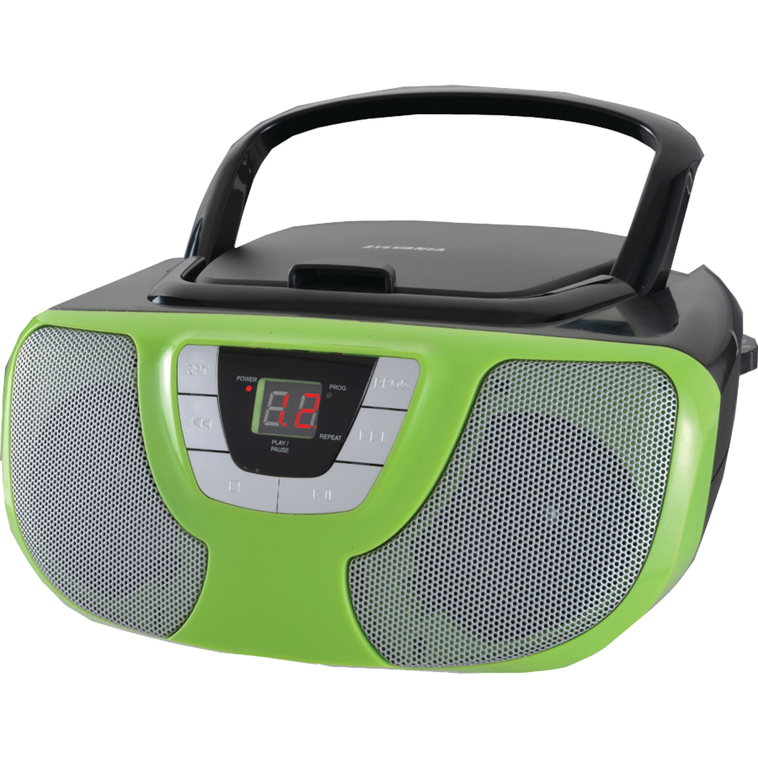 Sylvania SRCD1025 Portable CD Radio Boombox Green