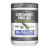 Designer Protein Organic Pro 30 100% Plant Based Protein Powder, Vanilla, 30g Protein, 1.3 Lb