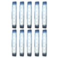 thumbnail image 2 of 10 piezas 24V cola 6 Smd Led indicadores laterales lámpara trasera luz blanca YONGSHENG, 2 of 4