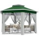 thumbnail image 1 of Garvee Carpa Tipo Mirador Emergente de 79,5", Altura Ajustable con Mosquitero, Doble Capa, Verde, 1 of 7