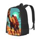 thumbnail image 1 of Fotbe Cool Camel Oasis Vibes Mochila para Hombre y Mujer - Tela Oxford 600D Resistente - Mochila Impermeable de Gran Capacidad para Escuela, Viajes y Senderismo, 1 of 6