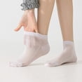 thumbnail image 5 of Womens Ankle Socks Mesh Breathable Low Cut Cushioned No Show Athletic Socks for Women 8 Pairs, 5 of 5