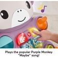thumbnail image 4 of Baby Walker Fisher-Price Aprende conmigo Purple Monkey 6M+, 4 of 6