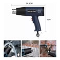thumbnail image 2 of Temperatura constante ajustable de la pistola de aire caliente con 6 boquillas, 2 of 6