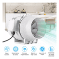 thumbnail image 2 of Extractor de Aire Silencioso Belug 6 Pulgadas Modelo SL-150 75W 110V, 2 of 5