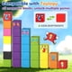 thumbnail image 4 of Bloques magnéticos Toylogy Magworld con juegos de números de 1 a 10, 3 a 8 años, 4 of 8