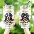 thumbnail image 4 of Bernese Mountain Dog Mother Book Lover Living That Dog Mom Life Happy Mother's Day 30oz Stainless Steel Tumbler Insulated Cup with Lid Berner Lover Gifts - 03004, 4 of 5