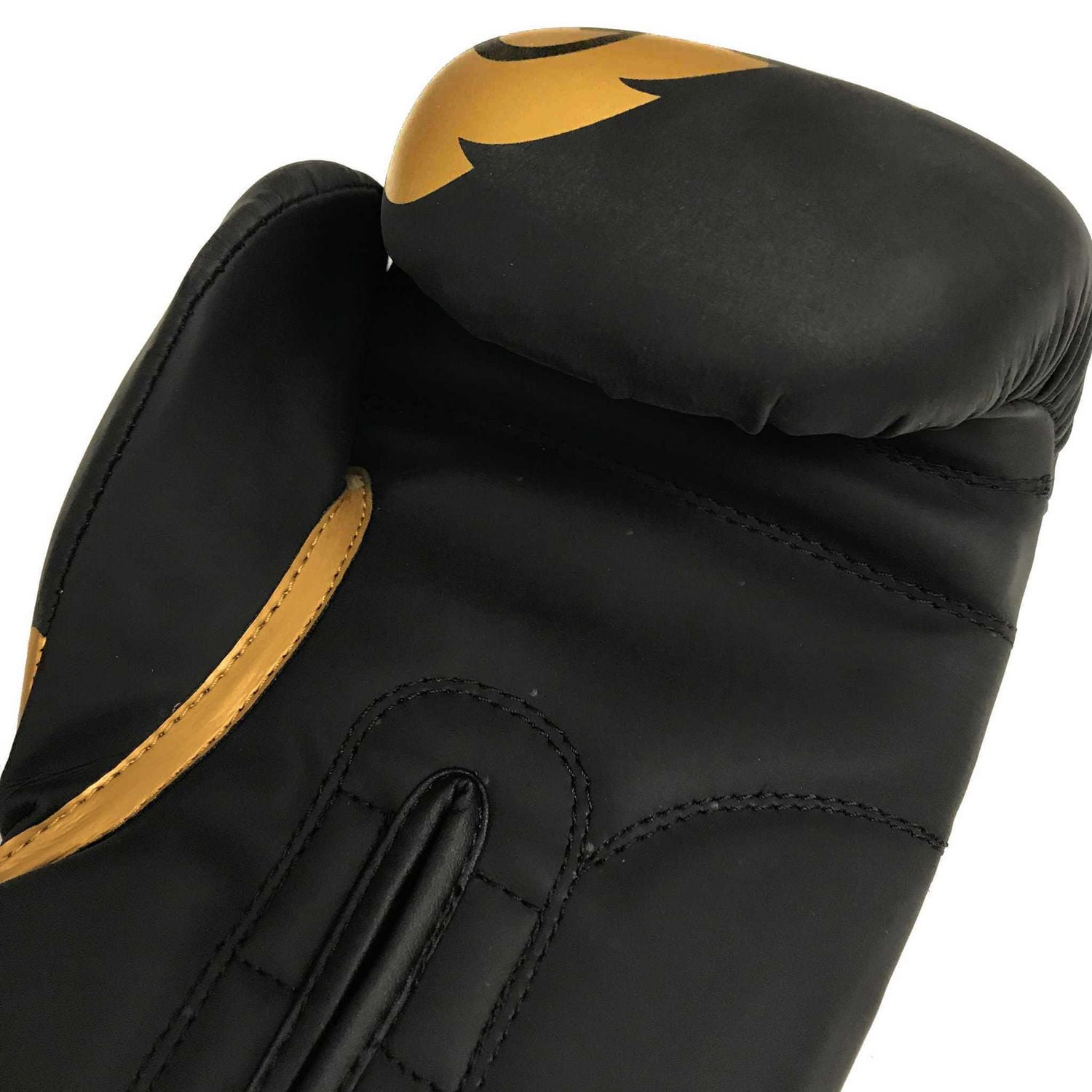 Gants de boxe serie thaï d'IBF - 12 once. - Noir et dorées