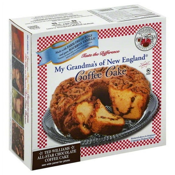 My Grandma's New England Very Berry Patriot Coffee Cake - 1.75LBS|Blueberries & Cape Cod Cranberries