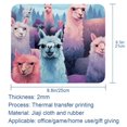 thumbnail image 5 of Alpaca Printed Square Desk Pad Mouse Pad Desk Mat Non-Slip Rubber Bottom – 8.3x9.8 Inch – Suitable for Office and Gaming, 5 of 6