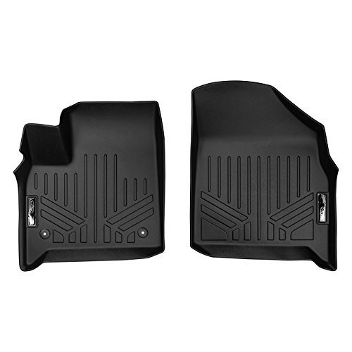 Smartliner Custom Fit Floor Mats 1st Row Black for 20182020 Chevy