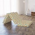 thumbnail image 4 of Floral Foldable Mattress, Blossoming Summer Flowers, 74.8" x 35.4", Multicolor, by Ambesonne, 4 of 4