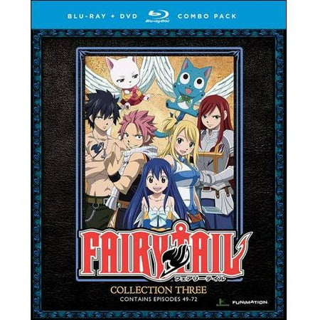 Fairy Tail Collection Three (Blu-ray + DVD) (Japanese)