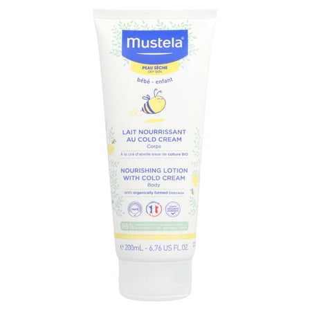 Mustela Nourishing Body Lotion With Cold Cream - For Dry Skin 200ml/6.76oz