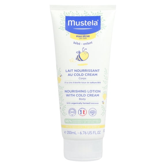 Mustela Nourishing Body Lotion With Cold Cream - For Dry Skin 200ml/6.76oz