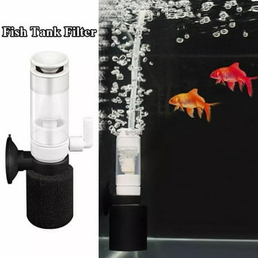 VIVIDCRAFT Aquarium Filter Accessories Internal Purifier Fish Oxygen Tank Filter Pump