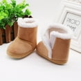 thumbnail image 4 of Lovebay Baby Boys Girls Cotton Booties First Walkers Outdoor Snow Shoes Toddler Warm Boots, 4 of 6
