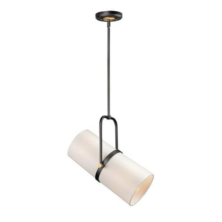 

Maxim 11101OFBZAB 9 in. Oscar 2 Light Bronze & Antique Brass Multi-Light Pendant Ceiling Light