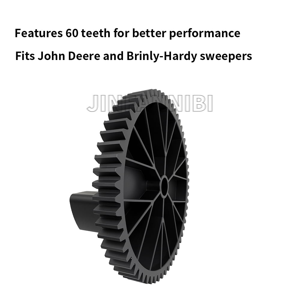 2 Packs R-2280 42-In John D-eere Brinly-Hardy STS Lawn Sweeper 60-Tooth Gears