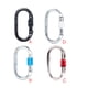 thumbnail image 5 of Seguridad Mosquetón Accesorio Equipo de protección resistente Equipo Sencillo O En forma de roca Accesorios Accesorios Cerradura protectora QuickDRAW Herramienta Azul sidaley OD019572-02, 5 of 6