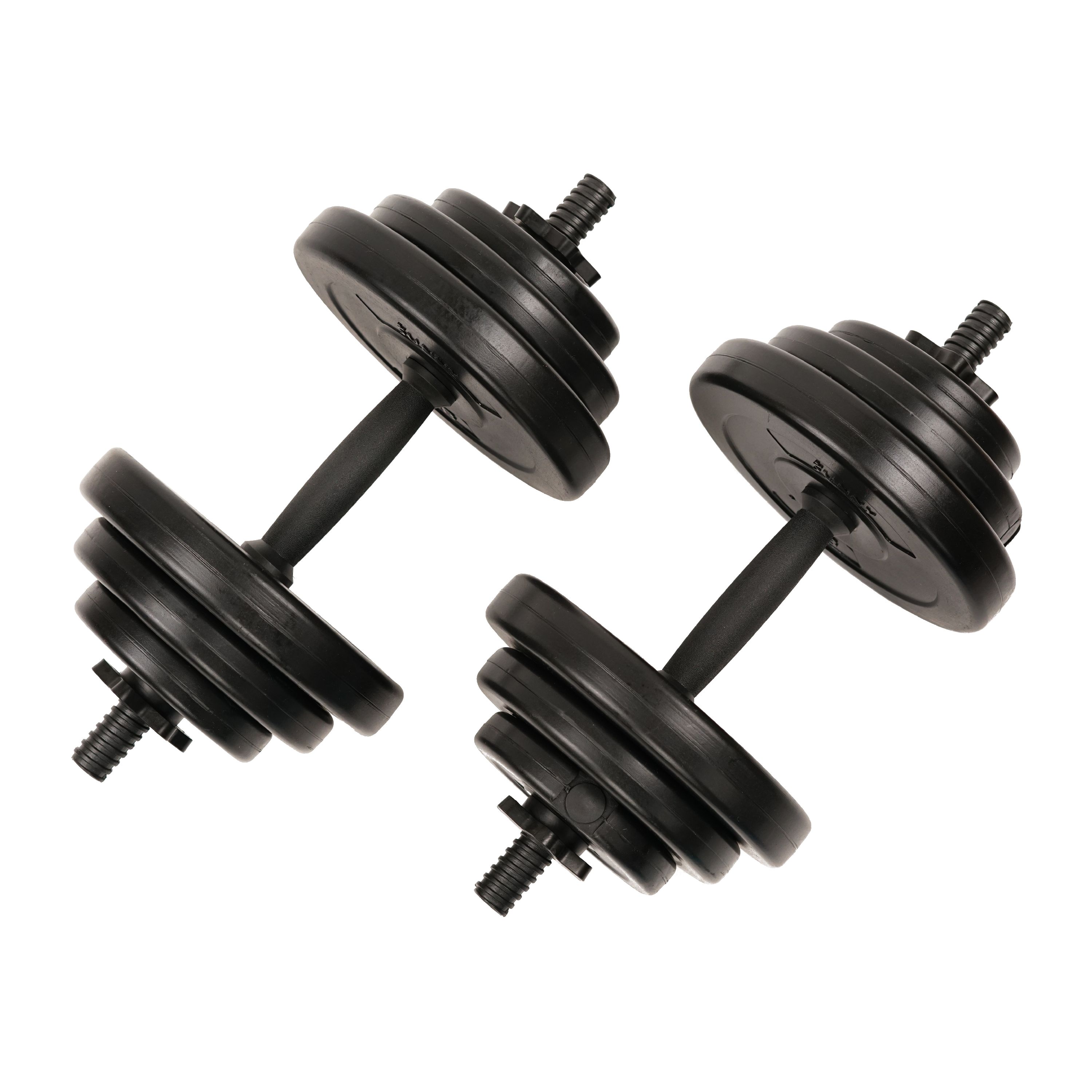 Sunny Health & Fitness 40 LB Vinyl Dumbbell Set