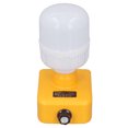 thumbnail image 2 of LED Work Light, LED Light Bulb E27 Base 12W 12V Widely Compatible 5500 To 6500K with 18V Battery Adapter for Indoor Outdoor, 2 of 8