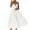 White, variant on Lovskoo Women's Midi Prom Dresses Long Ball Gown Spaghetti Straps Sleeveless V Neck Pleated Formal Party Evening Dress Black XL
