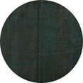 thumbnail image 1 of Ahgly Company Machine Washable Indoor Round Persian Turquoise Blue Traditional Area Rugs, 8' Round, 1 of 4
