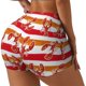 thumbnail image 1 of Fotbe Red Lobster Shorts Sin Costuras – Shorts Deportivos de Cintura Alta para Mujer, Elásticos para Gimnasio, Yoga, Running o Ciclismo-X-Large, 1 of 8