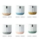 thumbnail image 3 of Injueey Macetas de cerámica para decoración Elegantes macetas de interior natural Macetas de jardín Interior para macetas profundas Flor de Jardín y Patio Blanco azul 12*12*13, 3 of 6