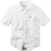 Carters Baby Clothing Outfit Boys Short Sleeve Woven Pocket Shirt Ivory