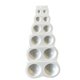 thumbnail image 2 of Kearding Molde de silicona para pasteles de 16 cavidades, bandeja para hornear de media bola, molde de Chocolate resistente al calor DIY para azúcar de Herramientas y accesorios para hornear Kearding HA001505-00, 2 of 8