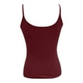 thumbnail image 4 of Bovemsi Women's Tanks & Camis Tank Tops Sexy Slim Fit Spaghetti Strap Top Cute Summer Square Neck Camisoles for Under Clothes, 4 of 7