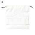thumbnail image 2 of Neinkie Jumbo Non-Woven Fabric Dustproof Drawstring Dust Covers Large Cloth Storage Pouch String Bag for Handbags Purses Shoes Boots, Portable Transparent Clothes Pouch, 2 of 7