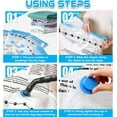 thumbnail image 4 of PinesC Vacuum Storage Bags Vacuum Bags - 10 Medium 70x50cm Double Zip Seal Reusable Airtight Bags Vacuum Pack Storage Bags for Duvets, Bedding, Pillow, Clothes, Quilt, Sweater, Comfo, 4 of 5