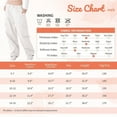 thumbnail image 6 of Rolanko Girls Cargo Pants Wide Leg Streetwear Kids Pants with Pockets Trendy Jogger Trousers, 6 of 6