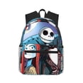 thumbnail image 1 of Goofa The Nightmare Before Christmas Pattern Casual Backpack – School Backpack Lightweight & Ergonomic Design, Water-Resistant, Spacious & Comfortable, Travel, 1 of 6