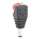 thumbnail image 4 of 20 piezas 5,5x2,1mm conector macho Cable Terminal DC adaptador de enchufe Jack para tira de luz LED, 4 of 5