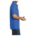thumbnail image 3 of Mafoose Mens Core Blend Jersey Knit Male Polo Royal 5XL, 3 of 6