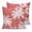Coral, White, Cream, variant on 26x26 Pillow Covers Set of 2, Indigo Blue Palm Trees Square Throw Pillow Covers for Couch/Sofa/Living Room, Farmhouse Tropical Summer Beach Decorative Soft Pillowcases for Couch Throw Pillows