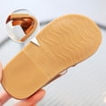 thumbnail image 6 of SGMVNU Girls Summer Sandals with Adjustable Straps Rubber Sole Open Toe Flat Outdoor Beach Dress Sandal for Baby Toddler Kids White Size 4-4.5 Years, 6 of 6