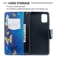 thumbnail image 3 of Dteck Case For Samsung Galaxy A51 4G (6.5 inch), Magnetic Patterned Folio PU Leather Wallet Case Card Slots Pocket Flip Stand Protective Phone Cover ,Gold and Blue Butterfly, 3 of 5