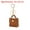 Coffee, variant on Mini Handbag Keychain for Women, PU Leather Cute Bag Creative Keyrings Blue