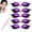 Purple*5, variant on Eye Wigs Lashes with Eye Shadow, Lazy Eyes Shadow Eyelash Patch, 8 Colors, Saves Time, 1-Second Perfect Eyes, Eyess Wigs for Women for Any Occasion (8PCS)