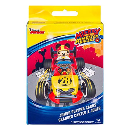 Disney Jumbo Card Games for Kids (Mickey Roadster Racers Jumbo Playing Cards)