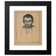 thumbnail image 2 of Edvard Munch 15x18 Black Modern Framed Museum Art Print Titled - Stanislaw Przybyszewski (2002), 2 of 5