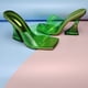 thumbnail image 5 of Zapatos de cristal a la moda para mujer, sandalias de Color caramelo con punta cuadrada, zapatillas de tacón alto de verano Wmkox8yii  hj789, 5 of 9