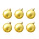 thumbnail image 1 of 6 piezas 6cm Bolas de Navidad Adornos para árboles de Navidad Decoraciones colgantes Bolas de Navidad FleinngHoz JD708521056, 1 of 4