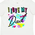thumbnail image 4 of Inktastic I Love My Dad 80s Retro Style Boys or Girls Toddler T-Shirt, 4 of 5