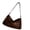 Leopard print, variant on Retro Suedes Saddles Shoulder Bag Lightweight Underarm Purse For Women Daily Use